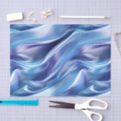 ドリーミーかわいらしブルーパープルブライダルシャワー 薄葉紙 (クラフト)