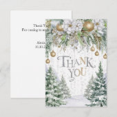 ドリーミーかわいらしマジカルハッピーホリデイズ サンキューカード (正面/裏面)