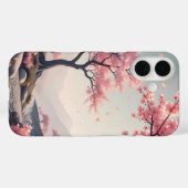 ドリーミーさくらんぼブロッサムランドスケープ Case-Mate iPhoneケース (裏面 (横))