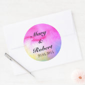 ドリーミーの水の色 ラウンドシール (封筒)