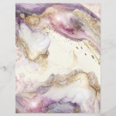 ドリーミーアクアレラスクラップブック紙 (裏面)