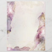 ドリーミーアクアレラスクラップブック紙 (正面)