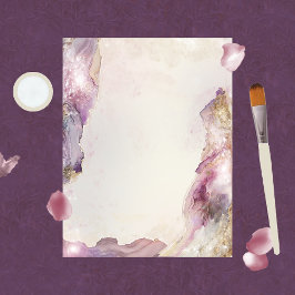 ドリーミーアクアレラスクラップブック紙