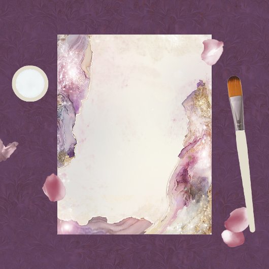 ドリーミーアクアレラスクラップブック紙