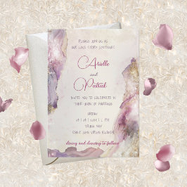 ドリーミーアクアレラ結婚式招待状 招待状