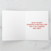 ドリーミーアラスカンマラムテクリスマスウォーターの色 カード (内部)