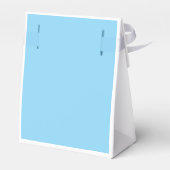 ドリーミーアワラブルテディベア男の赤ちゃんをテーマにした フェイバーボックス (裏面サイド)