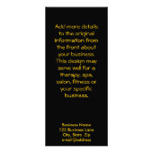 ドリーミーイエローとグリーンスイープ ラックカード (裏面)