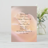 ドリーミーイエローローズフローラパーティー 招待状 (スタンド正面)