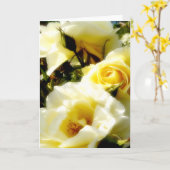 ドリーミーイエローローローズAH2010 カード (黄色い花)