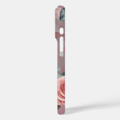 ドリーミーイーサリーダスティピンクフローラ芸術花嫁 Case-Mate iPhoneケース (裏面 / 左)