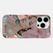 ドリーミーイーサリーダスティピンクフローラ芸術花嫁 Case-Mate iPhoneケース (裏面 (横))