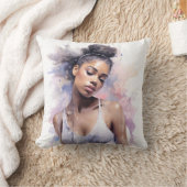 ドリーミーウォーターカラーバレリーナ クッション (ブランケット)