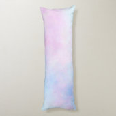 ドリーミーウォーターカラーピンクブルーターコイズ ボディピロー (裏面 (縦))