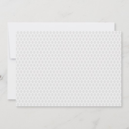 ドリーミーウォーターカラーフローラブーケブライダルシャワー 招待状 (裏面)