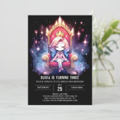 ドリーミーエンチャントプリンセス誕生日 招待状 (スタンド正面)