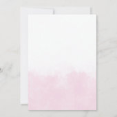 ドリーミーオーバーザムーンラクーンガール誕生日 招待状 (裏面)