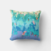 ドリーミーカラフルデザインバイオリエンコート クッション (正面)