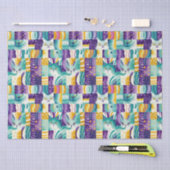 ドリーミーキャットモザイク 薄葉紙 (クラフト)