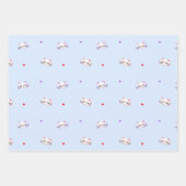 ドリーミーキャットラッピング紙セット ラッピングペーパーシート (正面2)