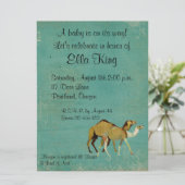 ドリーミーキャメルズベビー招待状 招待状 (スタンド正面)