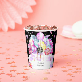 ドリーミーキャンディランド誕生日 紙コップ