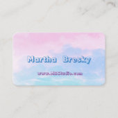 ドリーミークラウドスタジオビジネスカードラウンドコーナー 名刺 (正面)