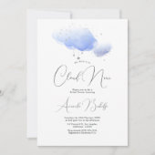 ドリーミークラウドナインブライダルシャワー 招待状 (正面)