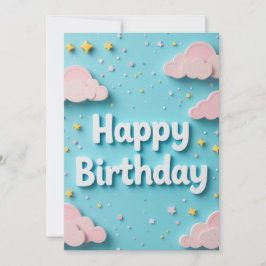 ドリーミークラウド誕生日カード