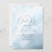 ドリーミークラウド9婚約パーティ 招待状 (正面)