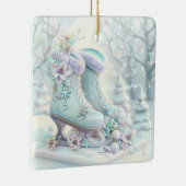 ドリーミークリスマスアイススケートオーナメント セラミックオーナメント (右)