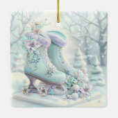 ドリーミークリスマスアイススケートオーナメント セラミックオーナメント (裏面)