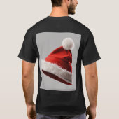 ドリーミークリスマスウォーターカラーTシャツデザイン Tシャツ (裏面)