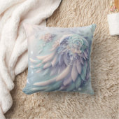 ドリーミークリスマスエンジェルウィングス装飾用クッション クッション (ブランケット)