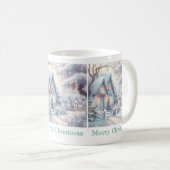 ドリーミークリスマスビレッジマグ コーヒーマグカップ (正面右)