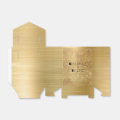 ドリーミーグリジーグラム金ゴールドスパークル フェイバーボックス (折り畳みなし)