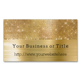 ドリーミーグリジー金ゴールド輝 マグネット名刺