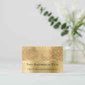 ドリーミーグリジー金ゴールド輝 名刺 (スタンド正面)
