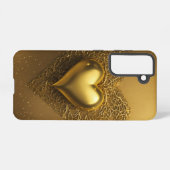 ドリーミーゴールデンハートサムスンモバイルケース SAMSUNG GALAXYケース (裏面横)