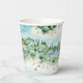 ドリーミーサマーシーサイドホリデーズ – 紙カップ 紙コップ (左)