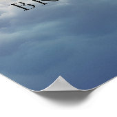 ドリーミーサンセットオンクラウドナインブライダルシャワーへようこそ ポスター (角)