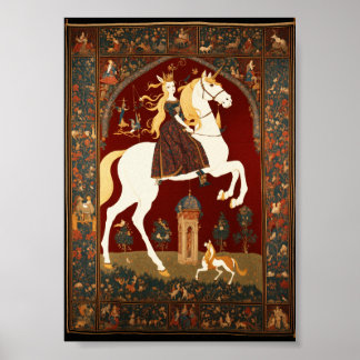 ドリーミーサンセットタペストリー – ソフトパステルエステティックウォルズ ポスター