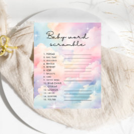 ドリーミースターズベビーワードスクランブルゲーム