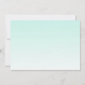 ドリーミースターズミントベビー男女兼用シャワーカード 招待状 (裏面)