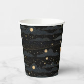 ドリーミースターリーナイトスカイ紙カップ 紙コップ (左)