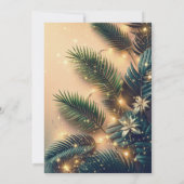 ドリーミースパークリー葉パームズトロピカルバースデーパーティー 招待状 (裏面)