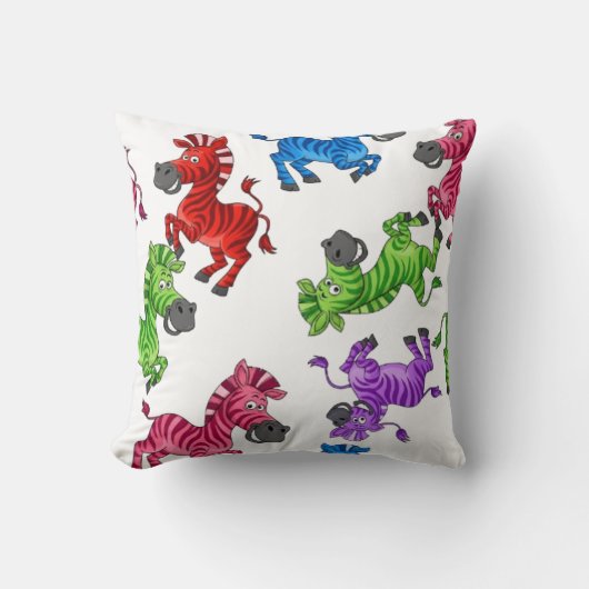 ドリーミーゼブラワールド2 クッション (正面)