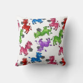 ドリーミーゼブラワールド クッション (裏面)