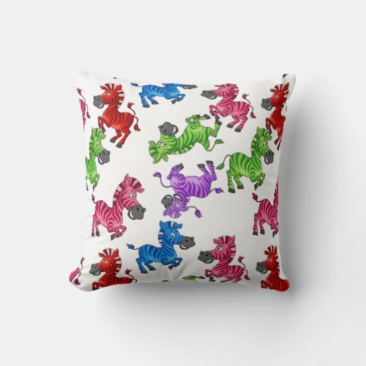 ドリーミーゼブラワールド クッション (正面)