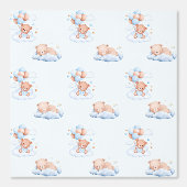 ドリーミーテディベア子供部屋壁紙 壁紙 (正面)